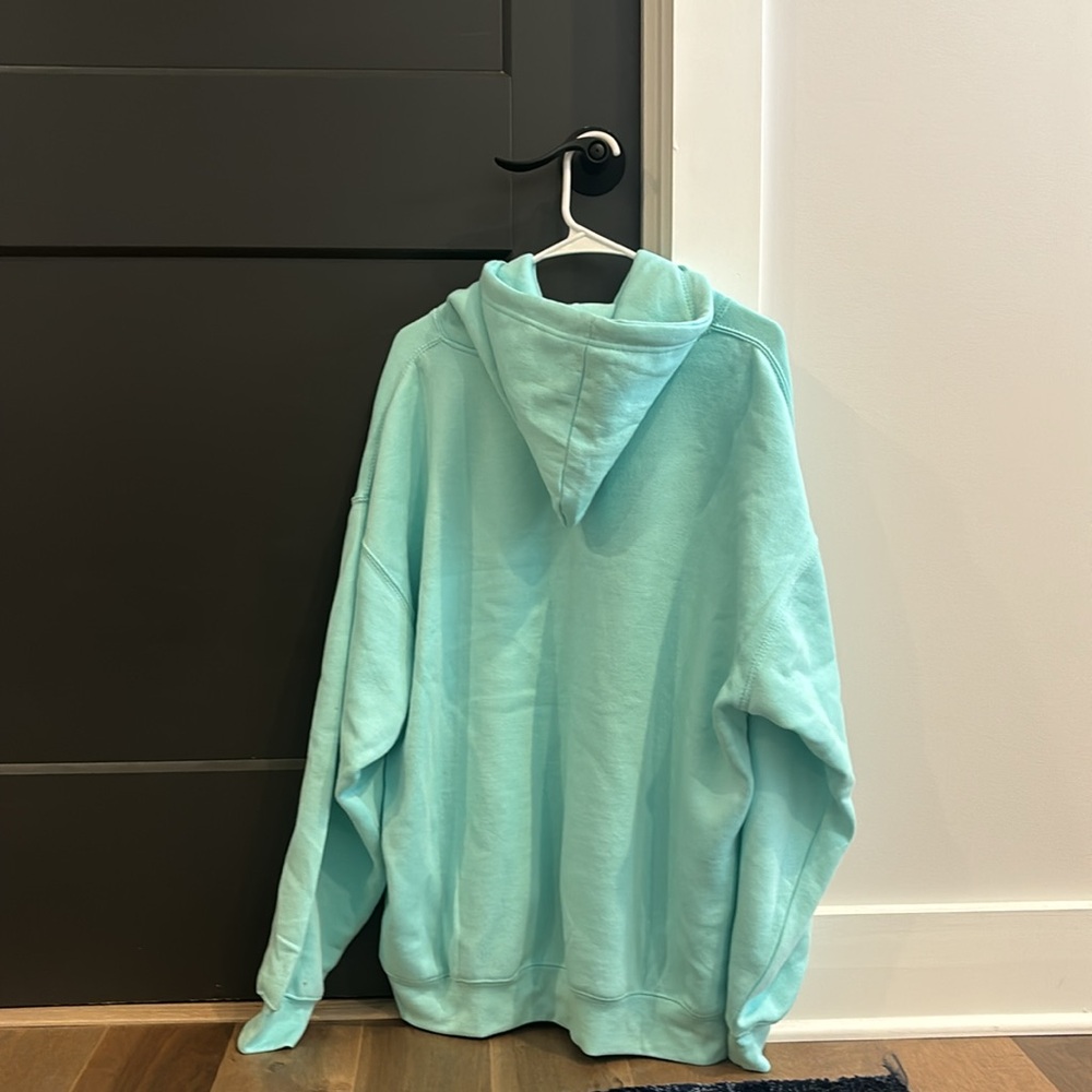 DelRay Beach Souvenir Hoodie (Teal Color) - Picture 2 of 9